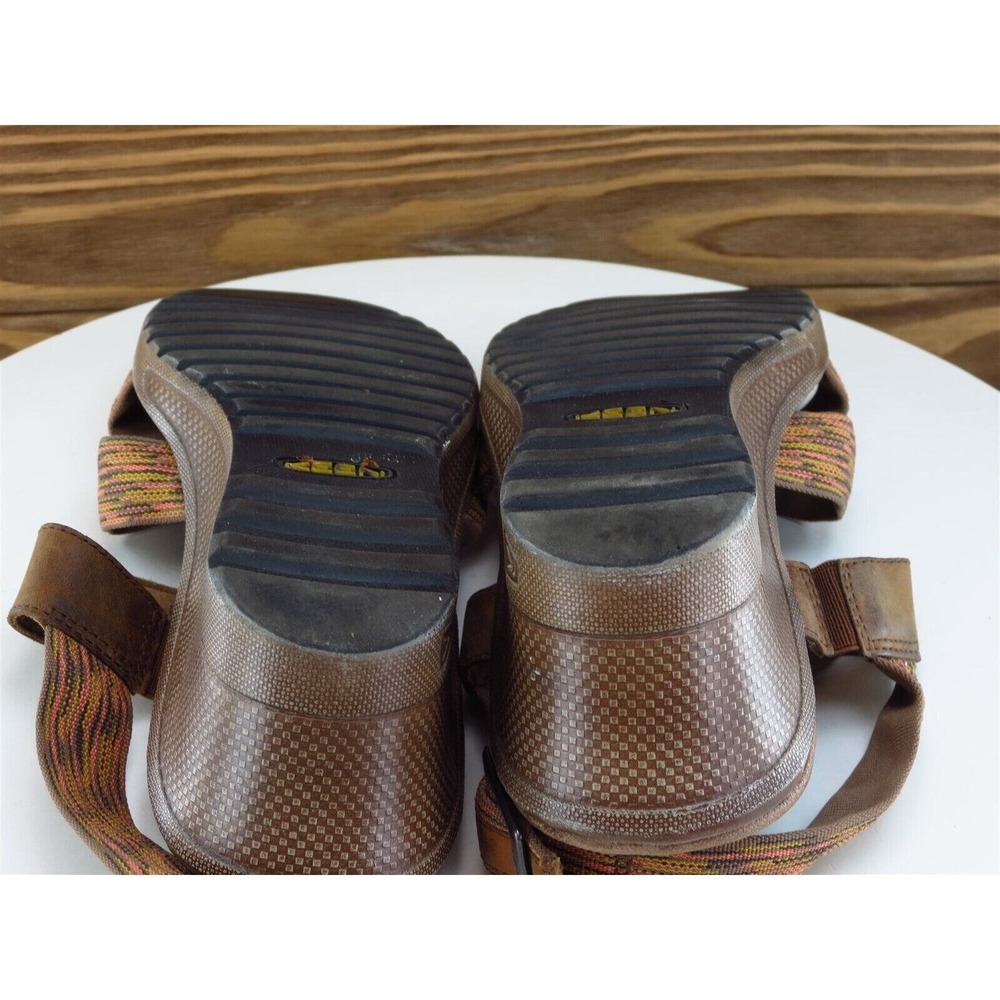 KEEN Size 8.5 M Women Sandal Ankle Strap Brown Fabric - Picture 9 of 10